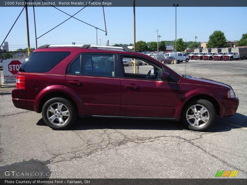 Merlot Metallic / Pebble Beige 2006 Ford Freestyle Limited