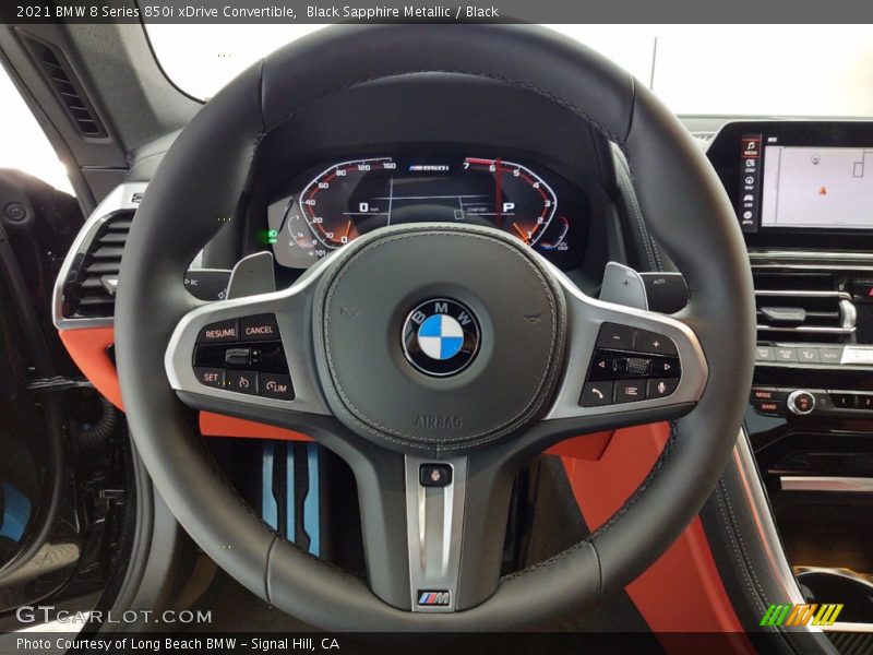  2021 8 Series 850i xDrive Convertible Steering Wheel