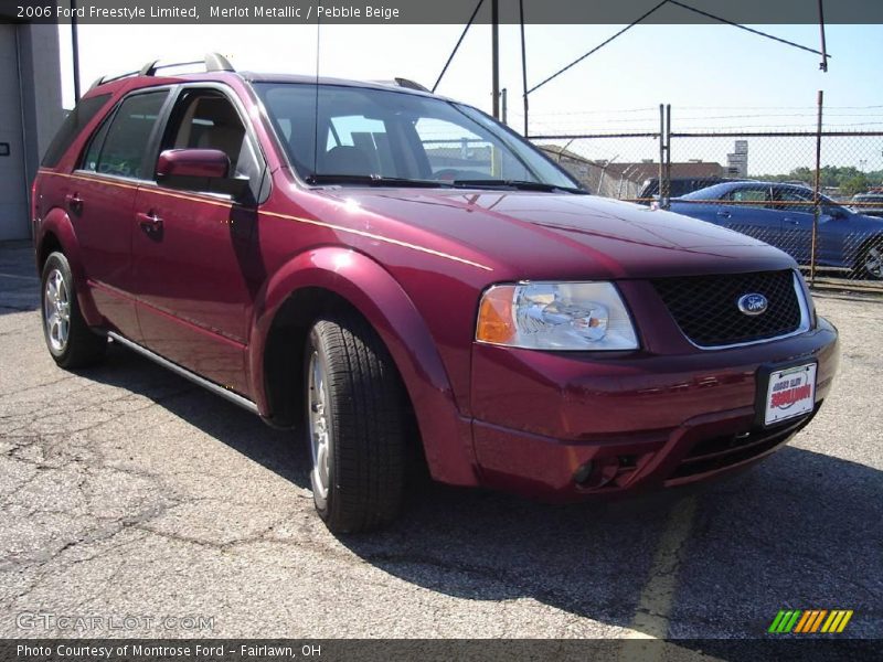 Merlot Metallic / Pebble Beige 2006 Ford Freestyle Limited