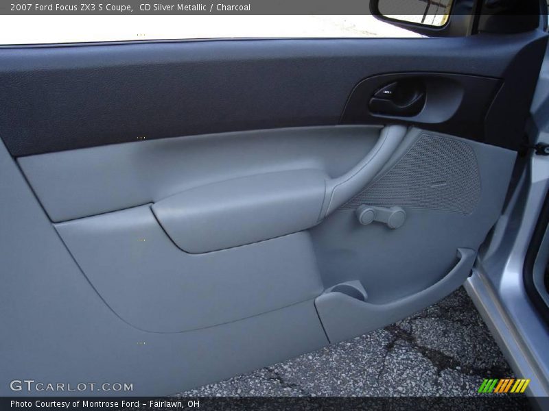 CD Silver Metallic / Charcoal 2007 Ford Focus ZX3 S Coupe
