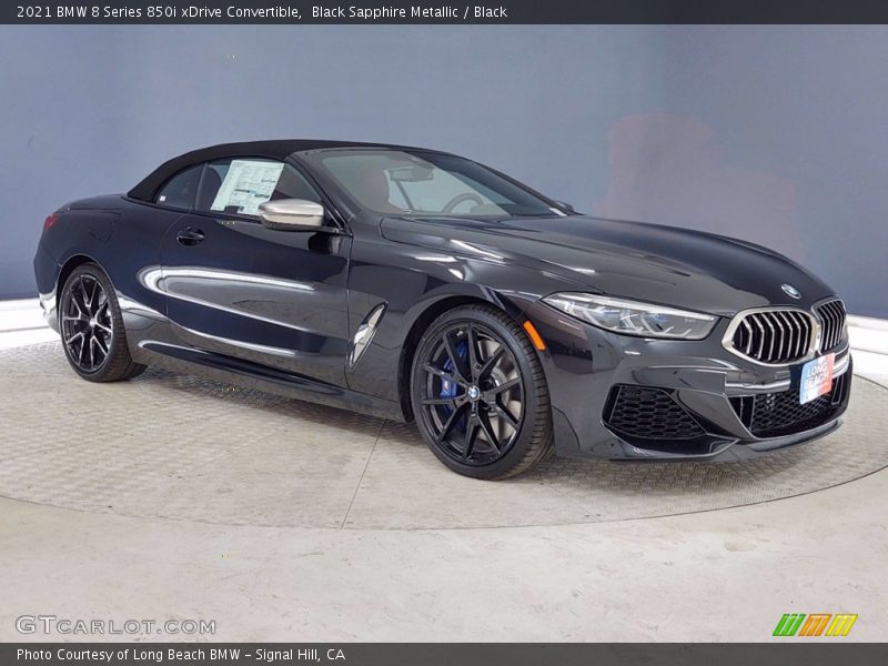 Front 3/4 View of 2021 8 Series 850i xDrive Convertible