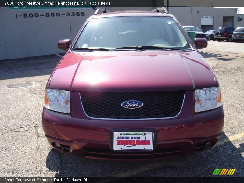 Merlot Metallic / Pebble Beige 2006 Ford Freestyle Limited