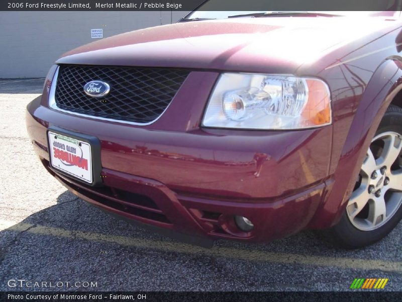 Merlot Metallic / Pebble Beige 2006 Ford Freestyle Limited