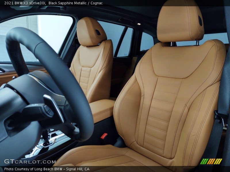 Front Seat of 2021 X3 sDrive30i