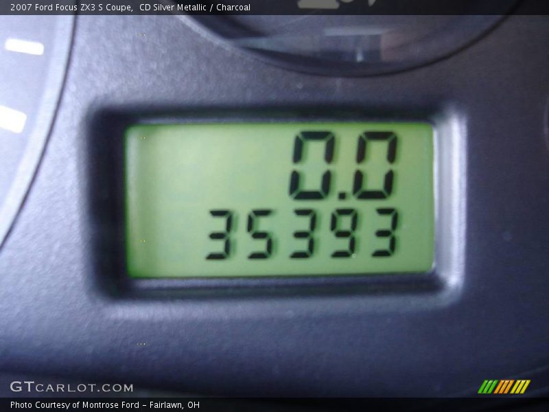 CD Silver Metallic / Charcoal 2007 Ford Focus ZX3 S Coupe