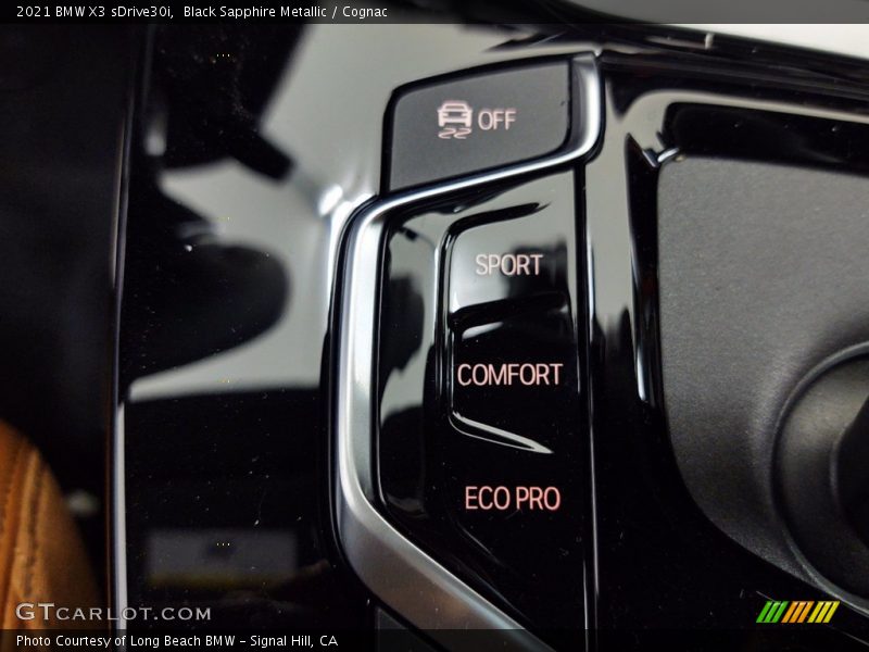 Black Sapphire Metallic / Cognac 2021 BMW X3 sDrive30i