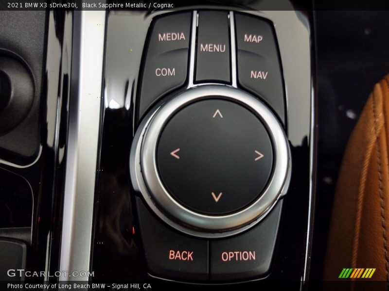 Black Sapphire Metallic / Cognac 2021 BMW X3 sDrive30i