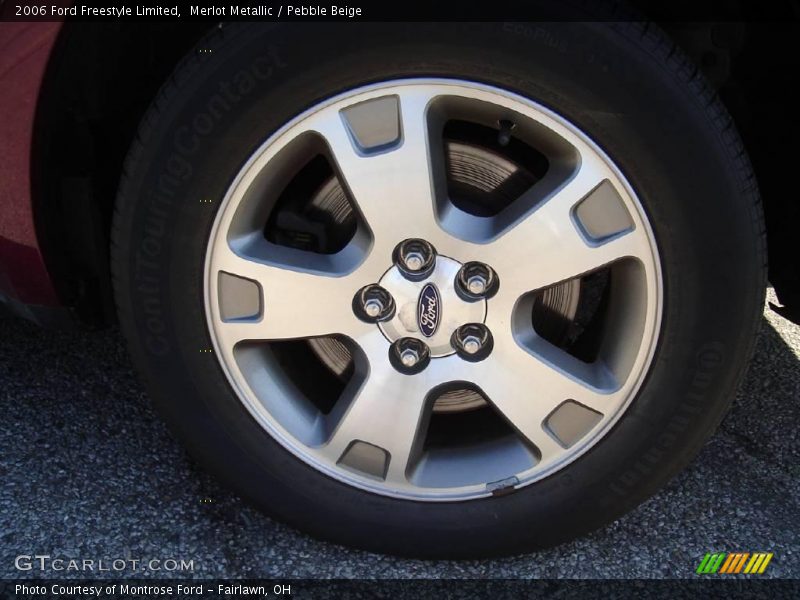 Merlot Metallic / Pebble Beige 2006 Ford Freestyle Limited