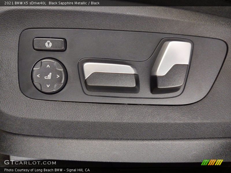 Black Sapphire Metallic / Black 2021 BMW X5 sDrive40i