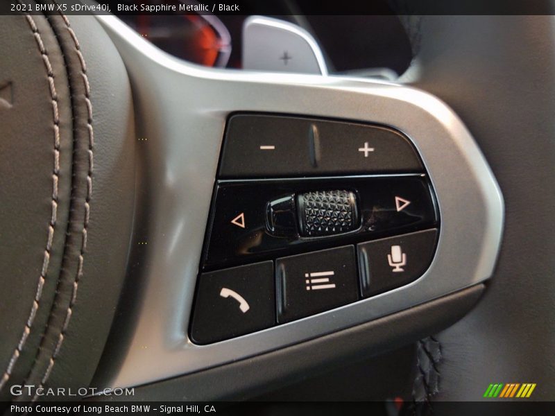 Black Sapphire Metallic / Black 2021 BMW X5 sDrive40i