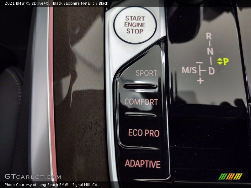 Black Sapphire Metallic / Black 2021 BMW X5 sDrive40i