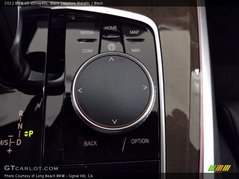 Black Sapphire Metallic / Black 2021 BMW X5 sDrive40i