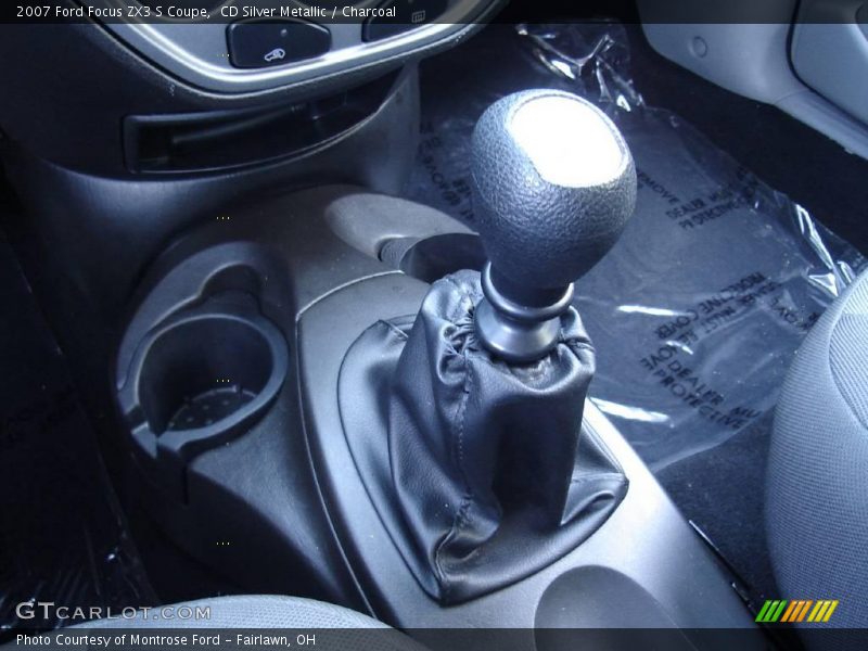 CD Silver Metallic / Charcoal 2007 Ford Focus ZX3 S Coupe