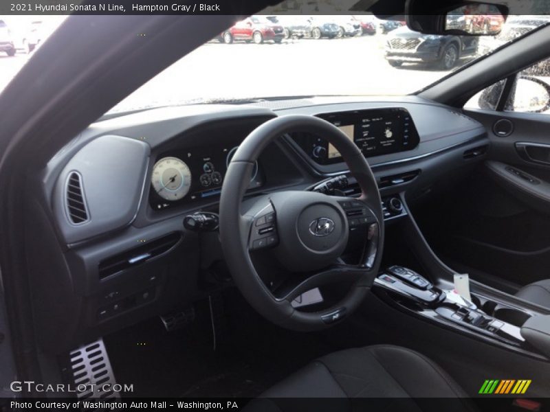 Hampton Gray / Black 2021 Hyundai Sonata N Line