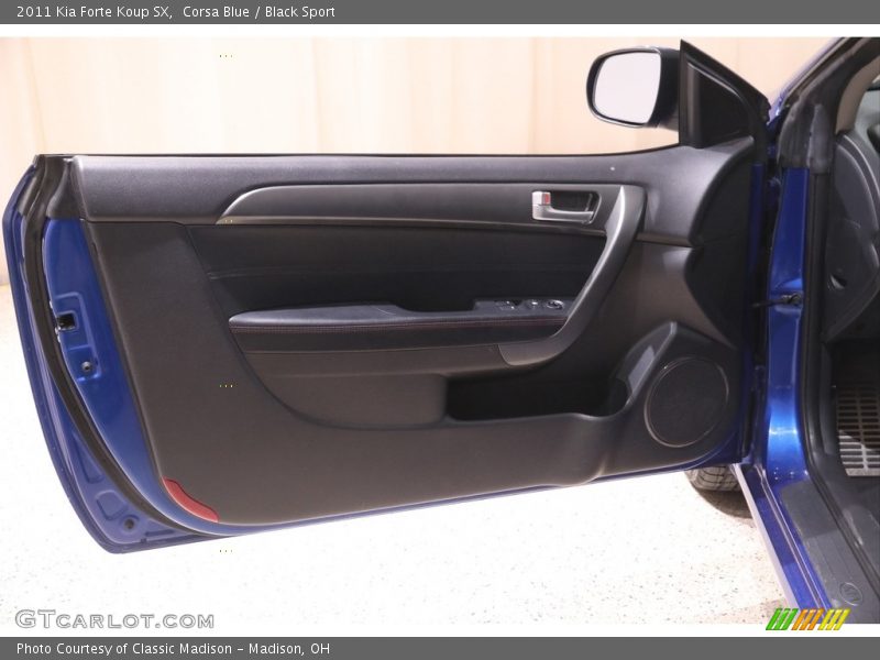 Corsa Blue / Black Sport 2011 Kia Forte Koup SX