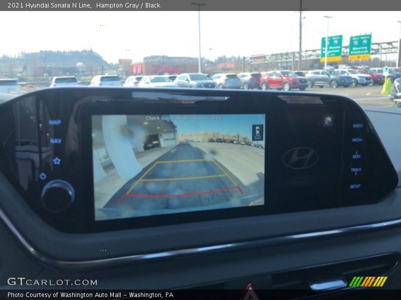 Hampton Gray / Black 2021 Hyundai Sonata N Line