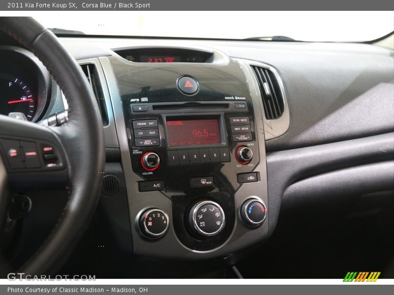 Corsa Blue / Black Sport 2011 Kia Forte Koup SX