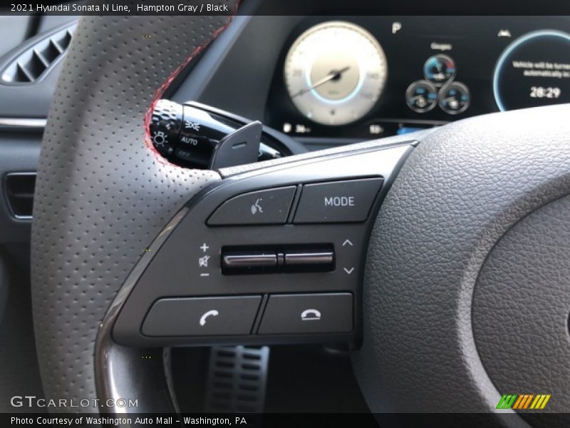 Hampton Gray / Black 2021 Hyundai Sonata N Line