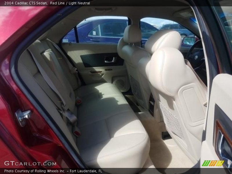 Red Line / Light Neutral 2004 Cadillac CTS Sedan
