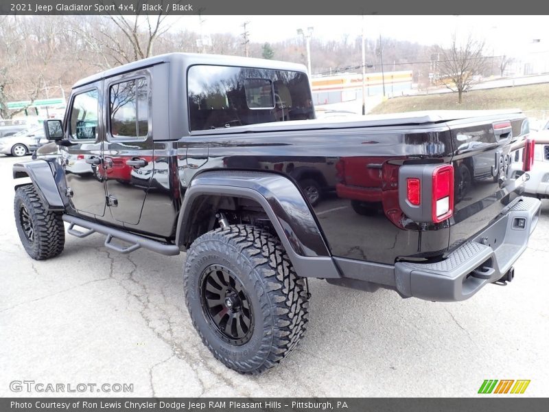 Black / Black 2021 Jeep Gladiator Sport 4x4