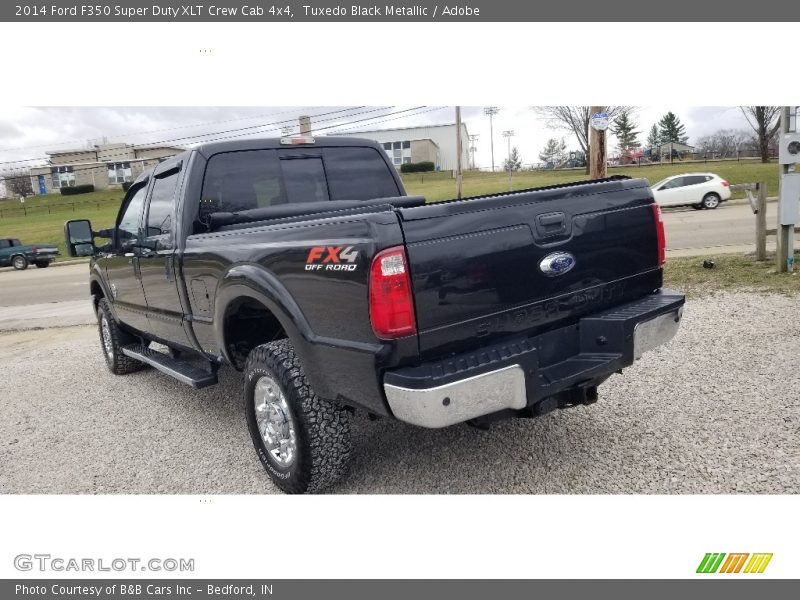 Tuxedo Black Metallic / Adobe 2014 Ford F350 Super Duty XLT Crew Cab 4x4