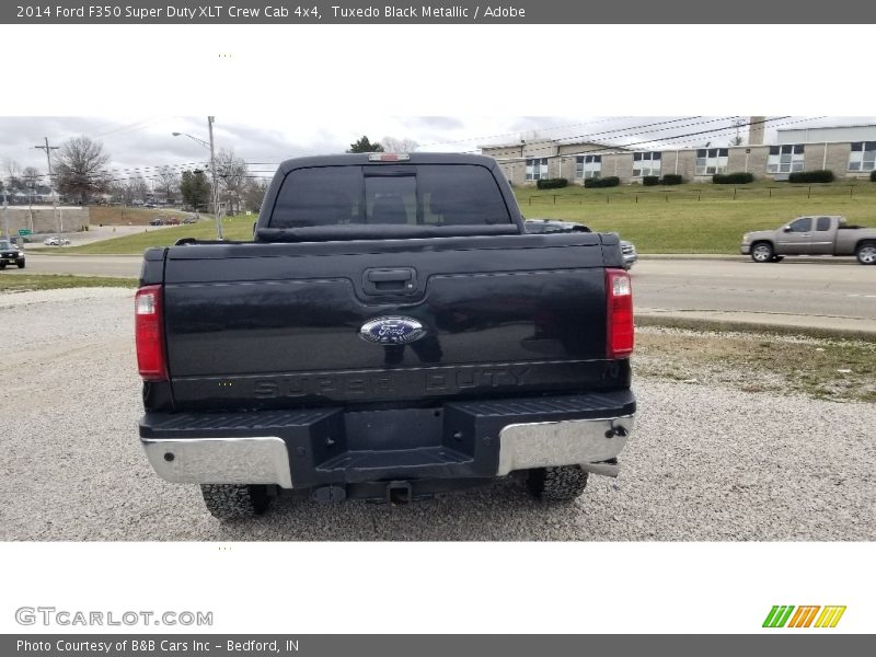 Tuxedo Black Metallic / Adobe 2014 Ford F350 Super Duty XLT Crew Cab 4x4