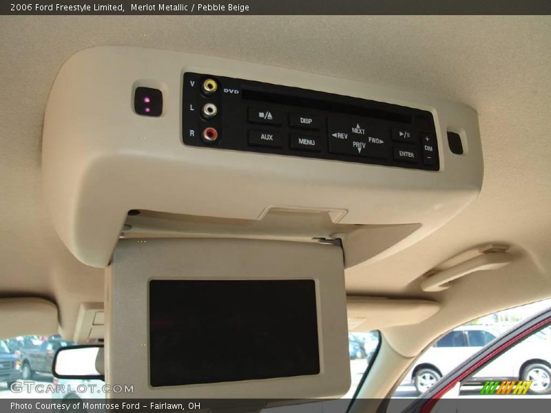 Merlot Metallic / Pebble Beige 2006 Ford Freestyle Limited