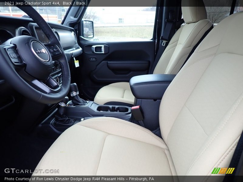 Black / Black 2021 Jeep Gladiator Sport 4x4