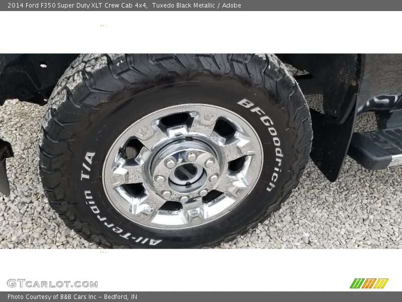 Tuxedo Black Metallic / Adobe 2014 Ford F350 Super Duty XLT Crew Cab 4x4
