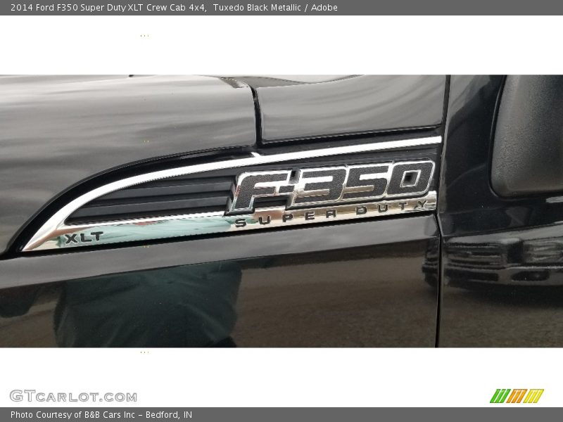 Tuxedo Black Metallic / Adobe 2014 Ford F350 Super Duty XLT Crew Cab 4x4
