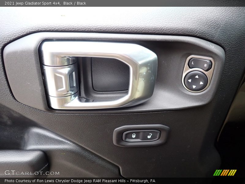 Black / Black 2021 Jeep Gladiator Sport 4x4