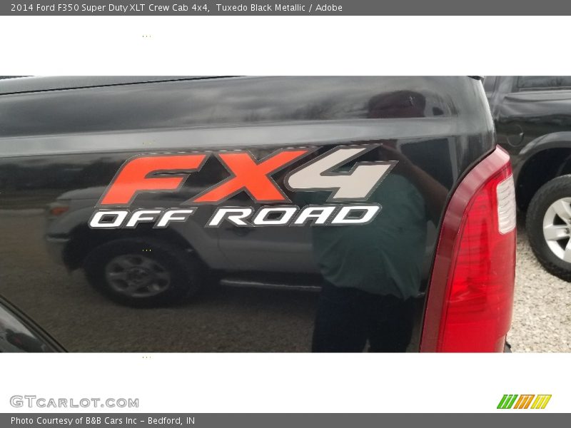 Tuxedo Black Metallic / Adobe 2014 Ford F350 Super Duty XLT Crew Cab 4x4