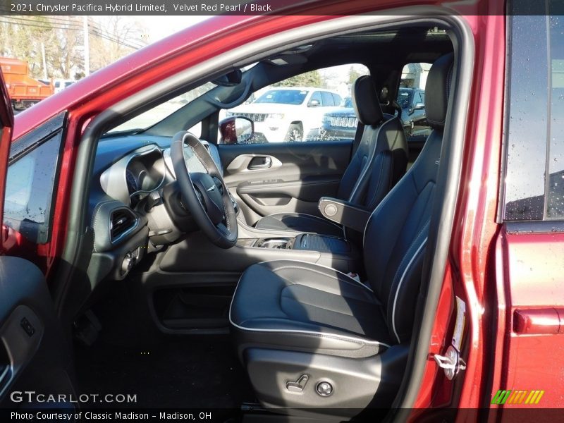 Velvet Red Pearl / Black 2021 Chrysler Pacifica Hybrid Limited
