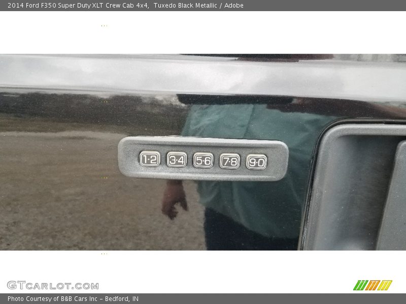 Tuxedo Black Metallic / Adobe 2014 Ford F350 Super Duty XLT Crew Cab 4x4