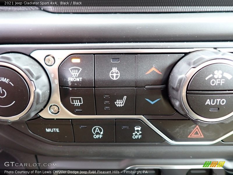 Black / Black 2021 Jeep Gladiator Sport 4x4