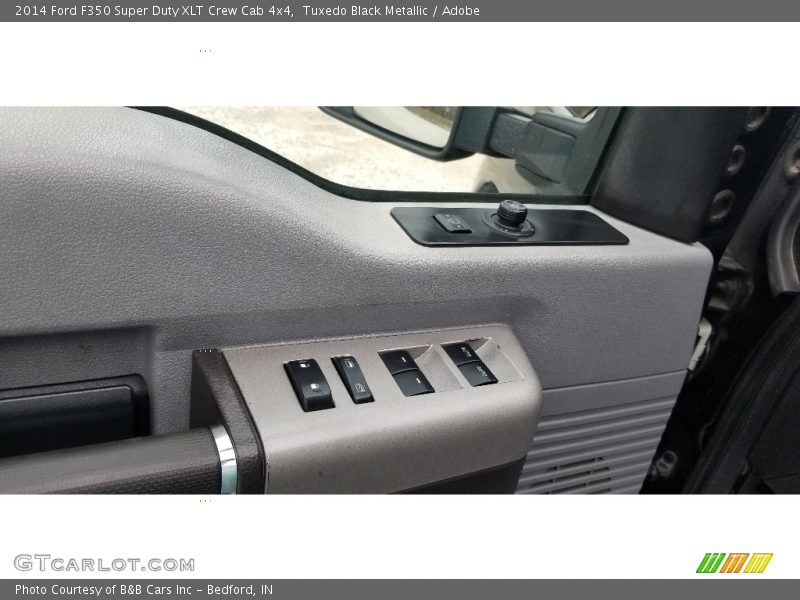 Tuxedo Black Metallic / Adobe 2014 Ford F350 Super Duty XLT Crew Cab 4x4