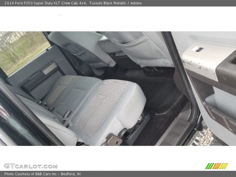 Tuxedo Black Metallic / Adobe 2014 Ford F350 Super Duty XLT Crew Cab 4x4