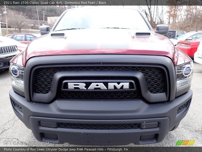 Delmonico Red Pearl / Black 2021 Ram 1500 Classic Quad Cab 4x4