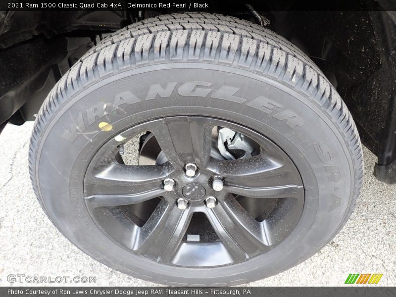 Delmonico Red Pearl / Black 2021 Ram 1500 Classic Quad Cab 4x4
