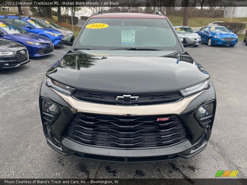 Mosaic Black Metallic / Jet Black 2021 Chevrolet TrailBlazer RS