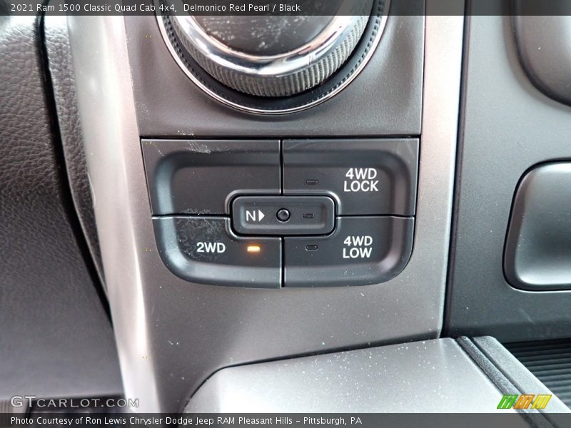 Delmonico Red Pearl / Black 2021 Ram 1500 Classic Quad Cab 4x4