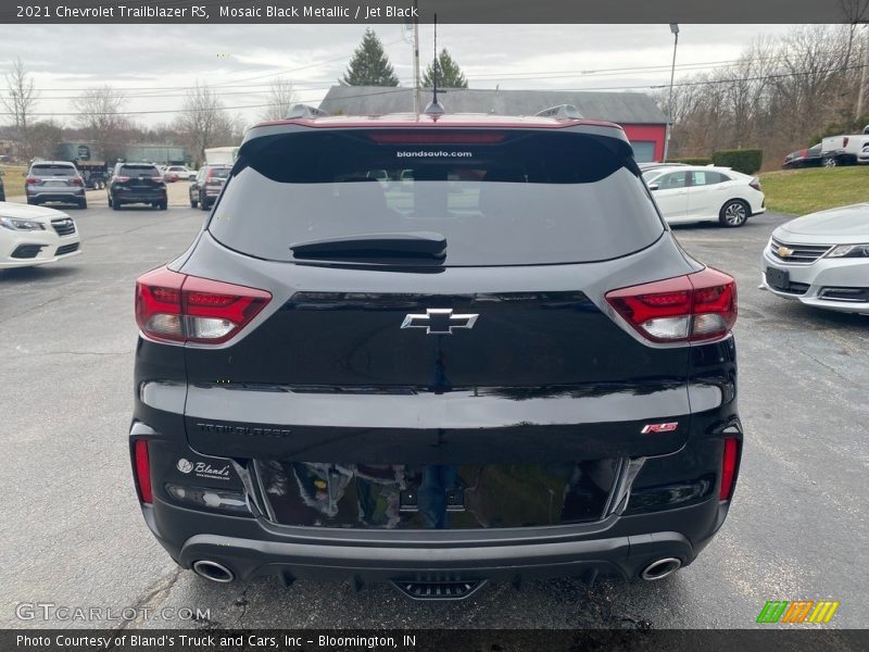 Mosaic Black Metallic / Jet Black 2021 Chevrolet Trailblazer RS