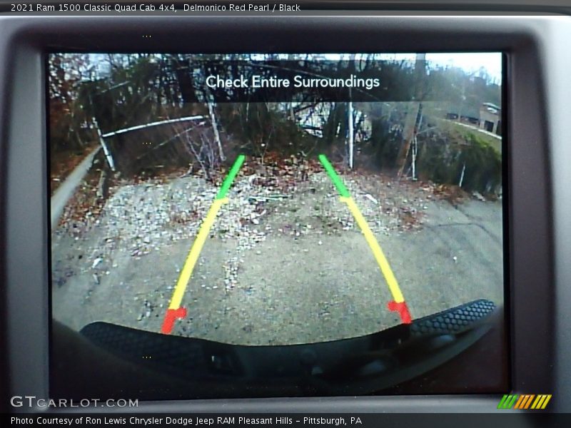 Delmonico Red Pearl / Black 2021 Ram 1500 Classic Quad Cab 4x4
