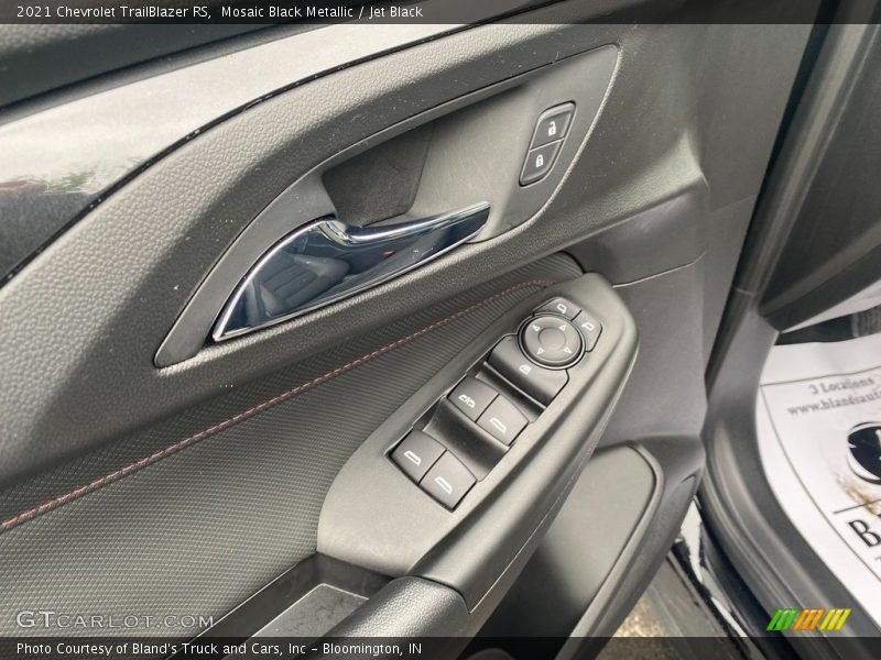 Controls of 2021 TrailBlazer RS