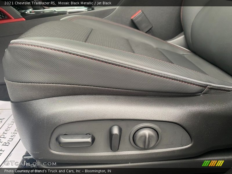 Front Seat of 2021 TrailBlazer RS