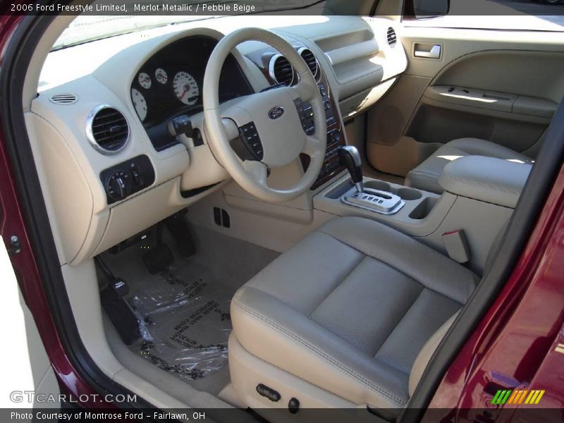 Merlot Metallic / Pebble Beige 2006 Ford Freestyle Limited