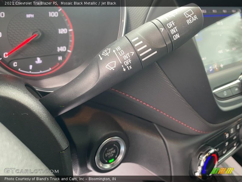 Controls of 2021 TrailBlazer RS