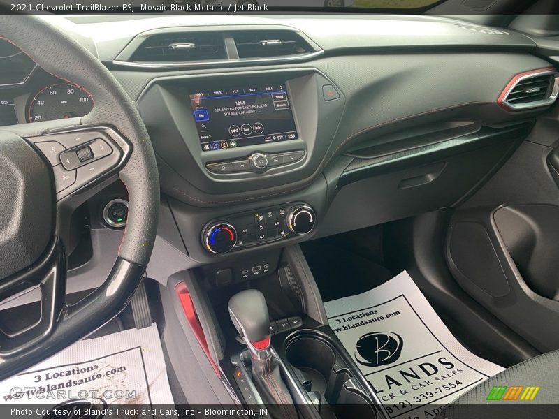 Dashboard of 2021 TrailBlazer RS