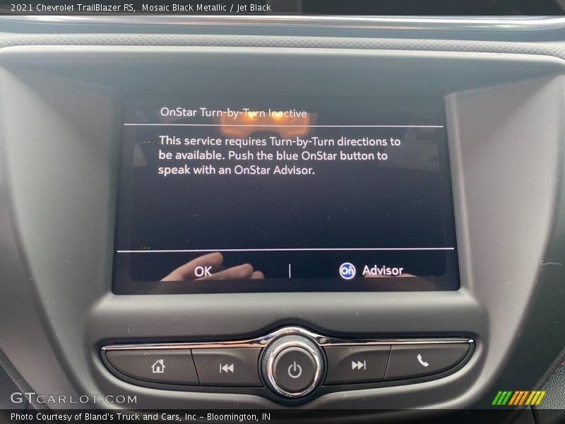 Mosaic Black Metallic / Jet Black 2021 Chevrolet TrailBlazer RS