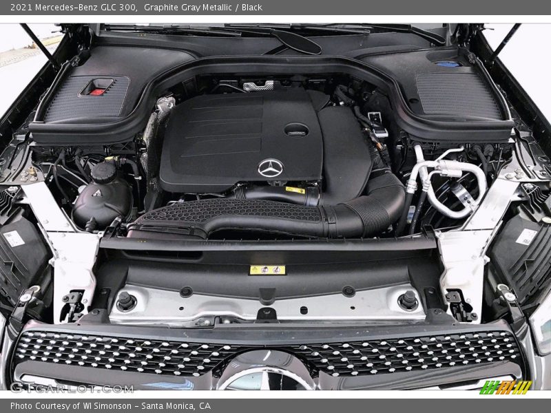 Graphite Gray Metallic / Black 2021 Mercedes-Benz GLC 300
